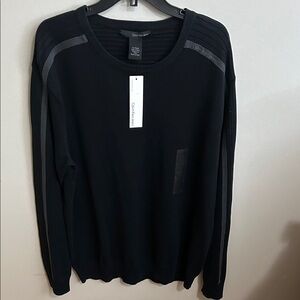 NWT Calvin Klein Men's Black Crewneck Sweater